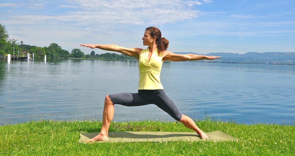 The Powerful Warrior 2 pose